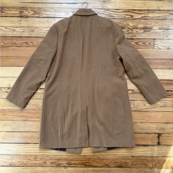 Camel Top Coat Banana Republic Wool blend Coat - Picture 2 of 6